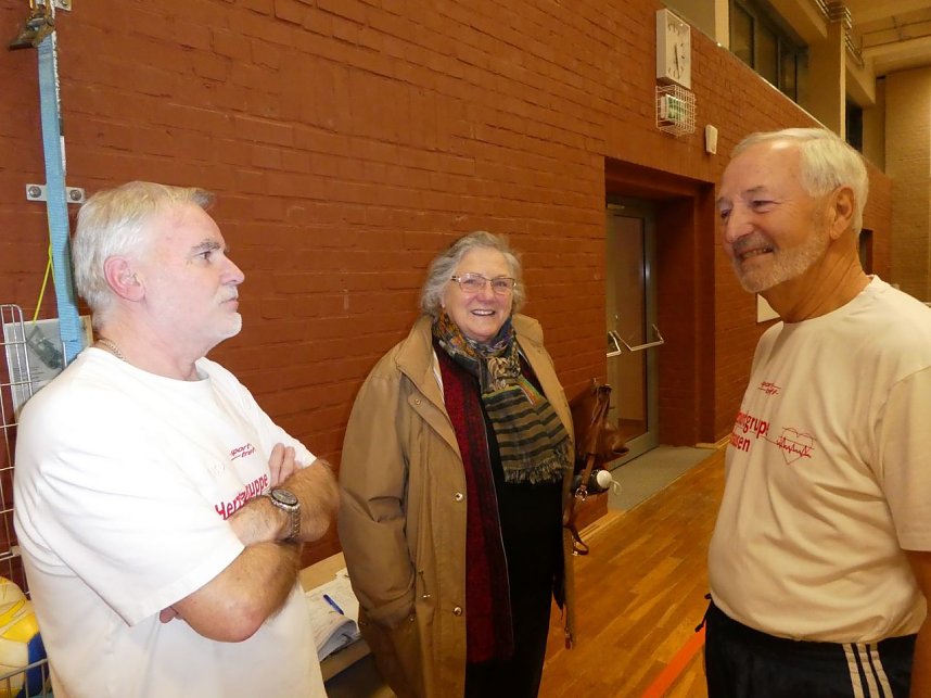 Die Herzsportgruppe blickt auf ein erfolgreiches und sportliches Jahr zur&uuml;ck