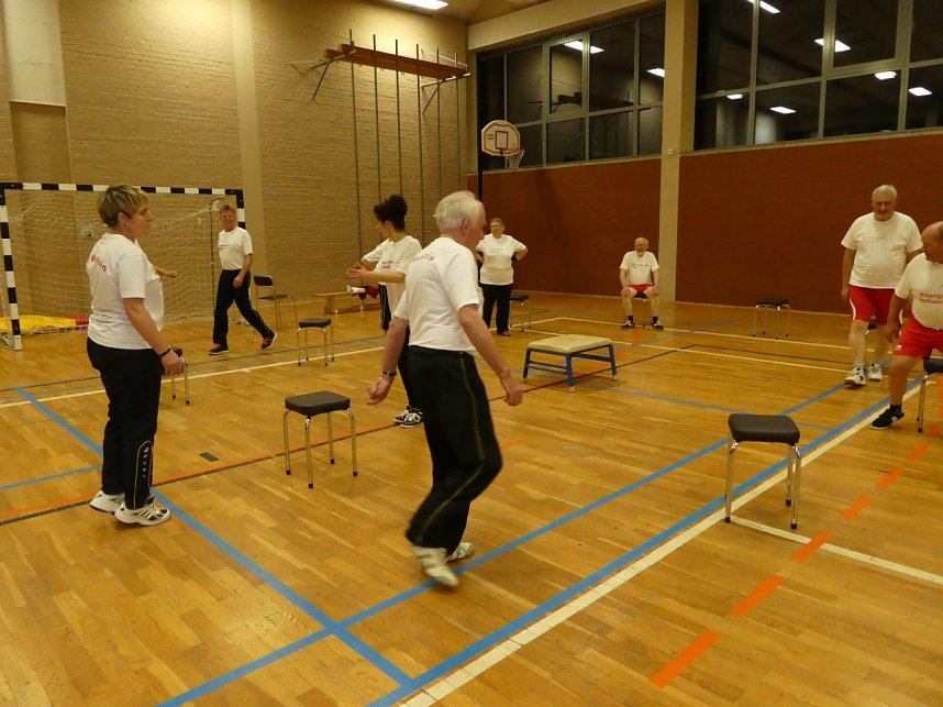 Die Herzsportgruppe blickt auf ein erfolgreiches und sportliches Jahr zur&uuml;ck