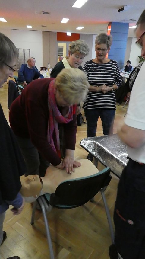 Die Herzsportgruppe blickt auf ein erfolgreiches und sportliches Jahr zur&uuml;ck