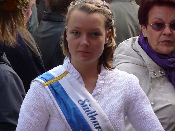 Tr&auml;nen auf dem Markt