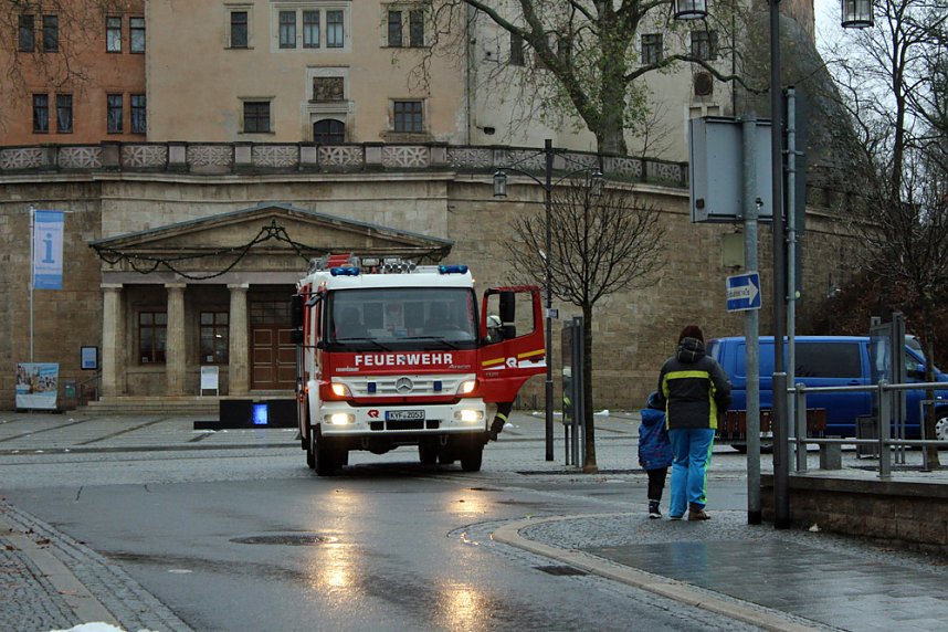 Sperrung Landratsamt