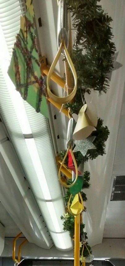 Weihnachtlich geschm&uuml;ckt