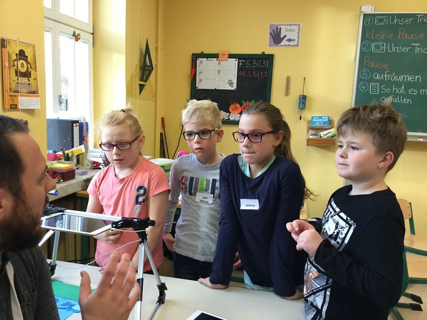 Medienwerkstatt in Sollstedter Grundschule