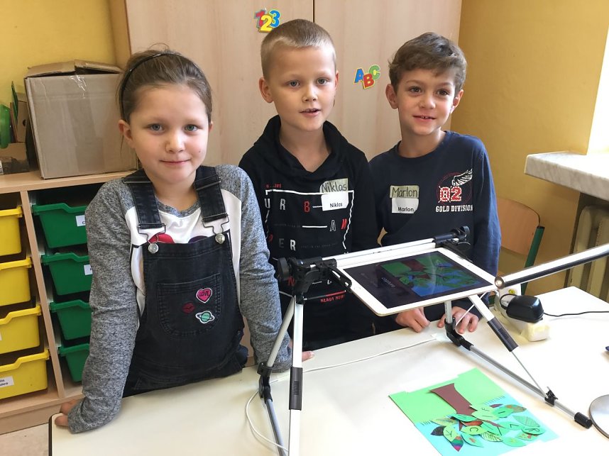 Medienwerkstatt in Sollstedter Grundschule