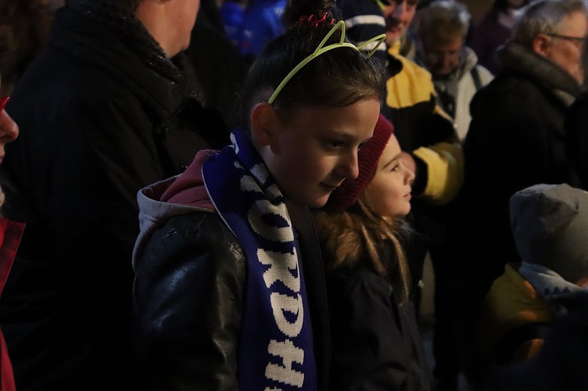 Wacker singt Weihnachtslieder