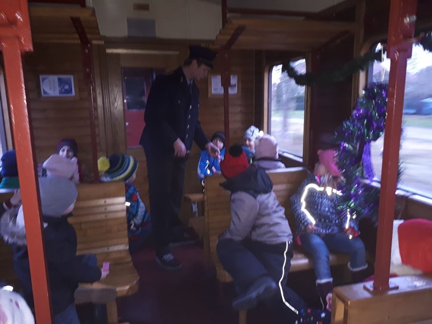 Mit dem "Nikolausexpress" unterwegs