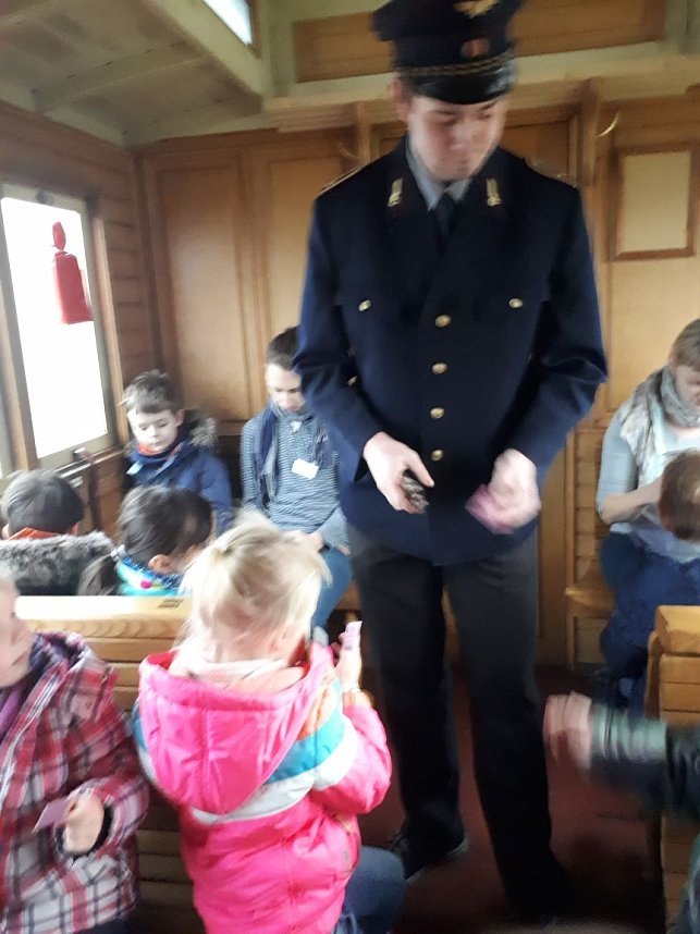 Mit dem "Nikolausexpress" unterwegs