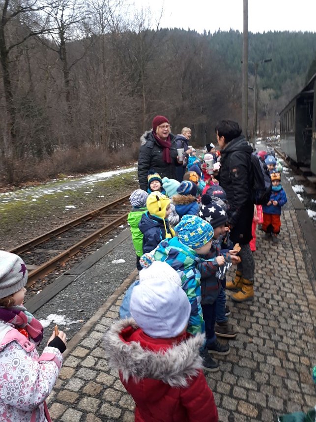 Mit dem "Nikolausexpress" unterwegs