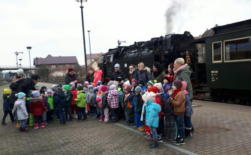 Mit dem "Nikolausexpress" unterwegs