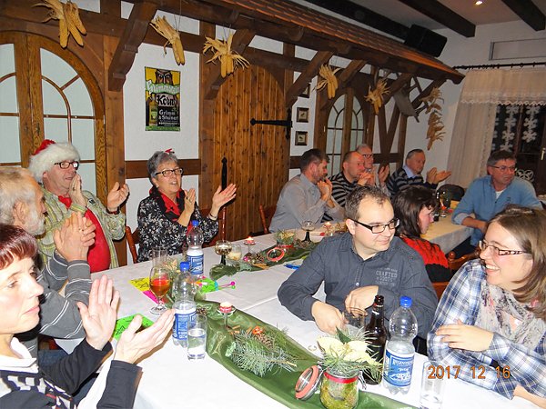 Weihnachtsfeier beim Ostklassiker Klub Wolkramshausen