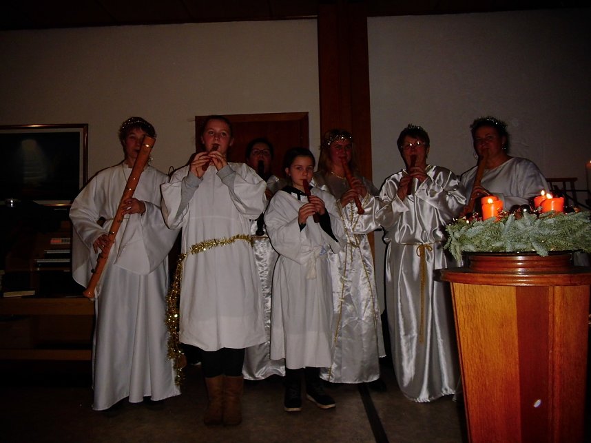 Lebendiger Adventskalender in Harztor