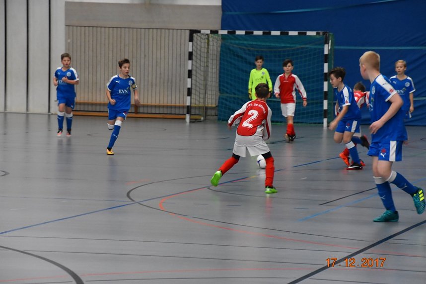 Wackers E1 bei der Futsal-Kreismeisterschaft