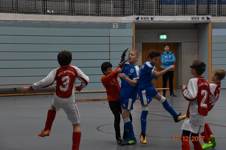 Wackers E1 bei der Futsal-Kreismeisterschaft