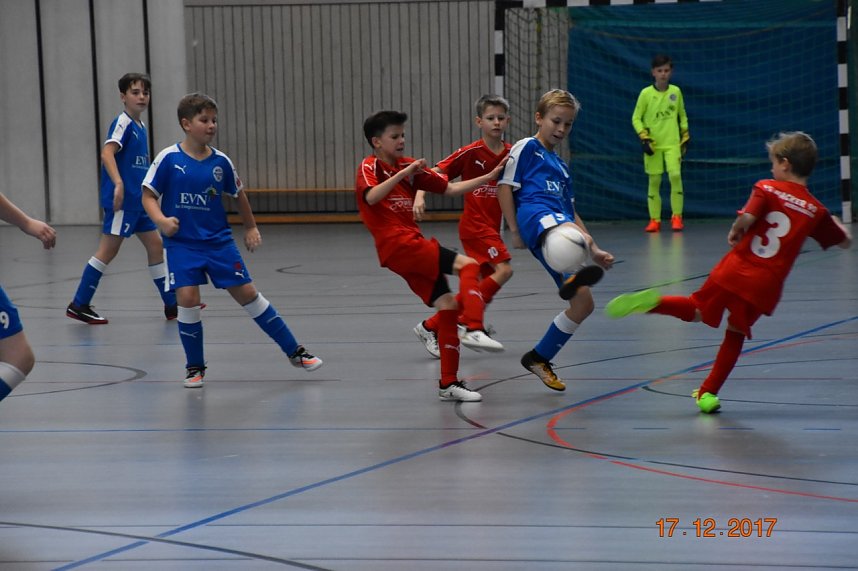 Wackers E1 bei der Futsal-Kreismeisterschaft