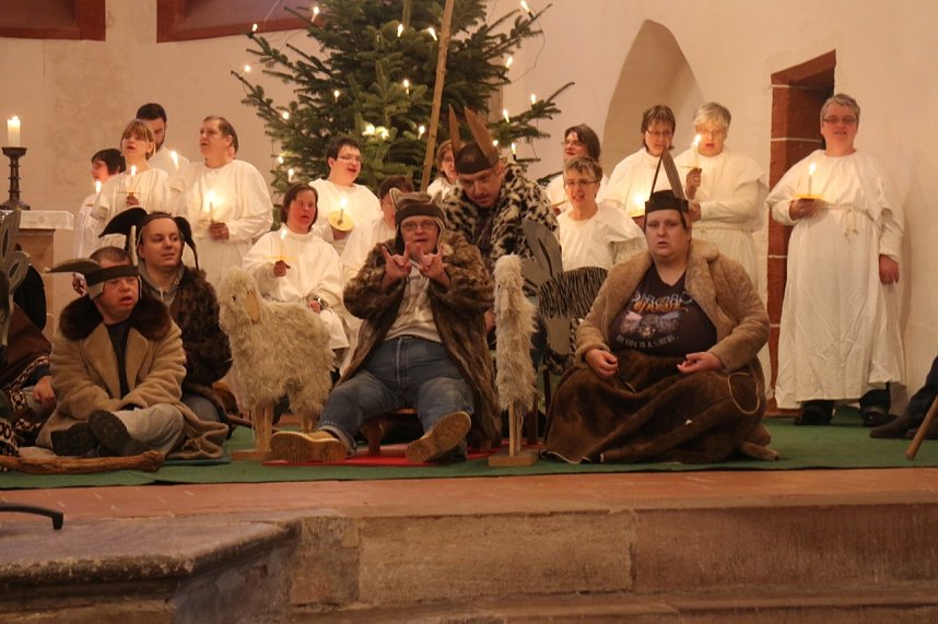 Weihnachtsgottesdienst der Lebenshilfe
