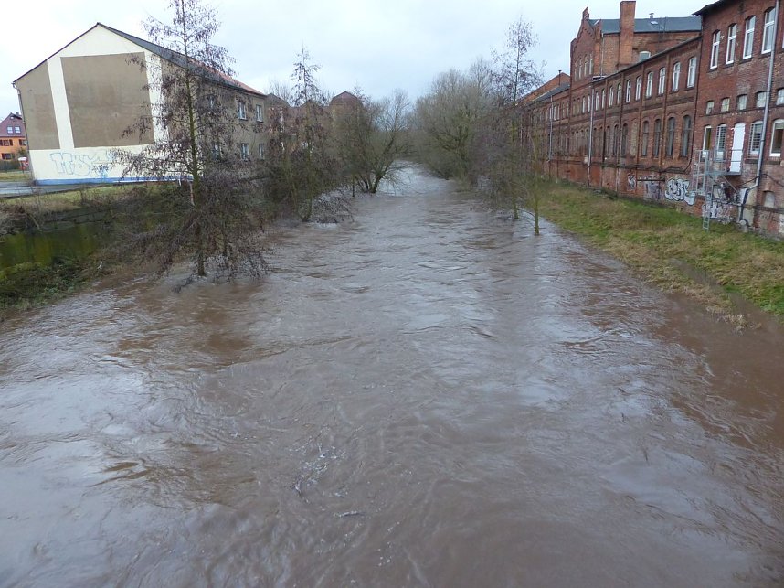 Die Zorge von der Br&uuml;cke in der Hesser&ouml;der Stra&szlig;e
