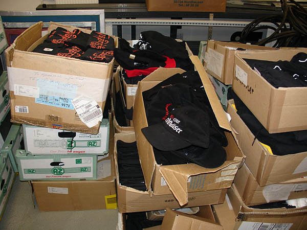 Sichergestellte F&auml;lschungen