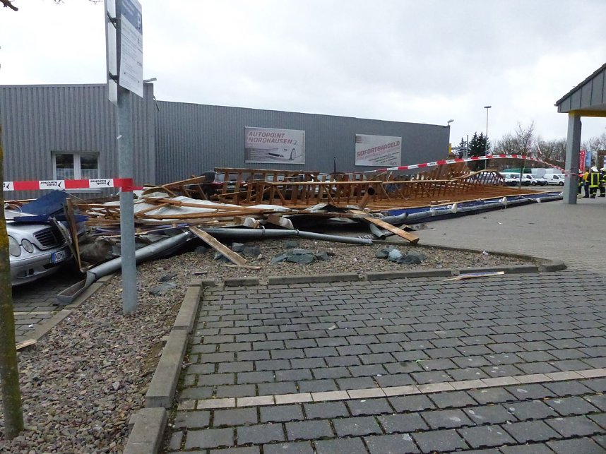 Sturmtief "Friedericke"