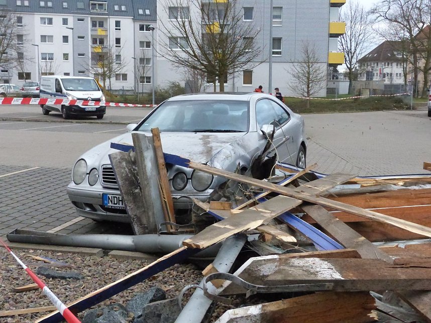 Sturmtief "Friedericke"