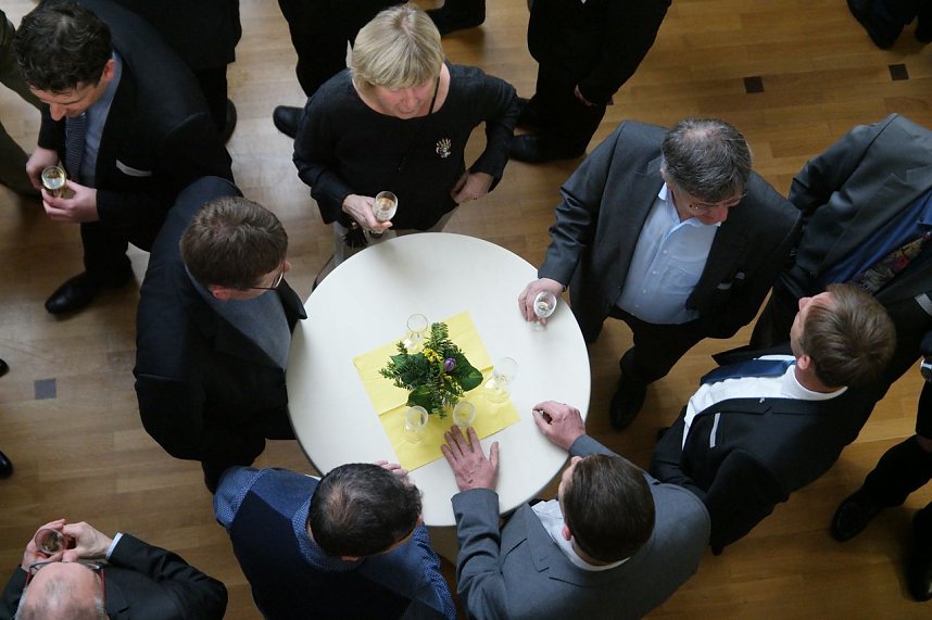 Neujahrsempfang im Audimax