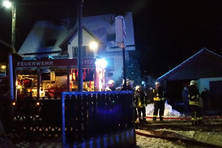 Gemeinsamer Einsatz der Hohnsteiner Feuerwehren