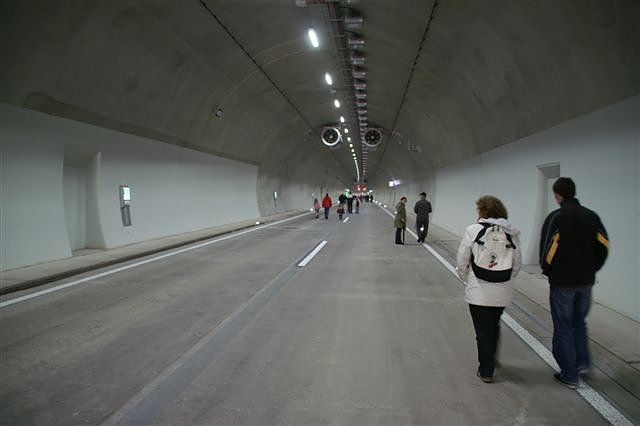 Offener Tunnel