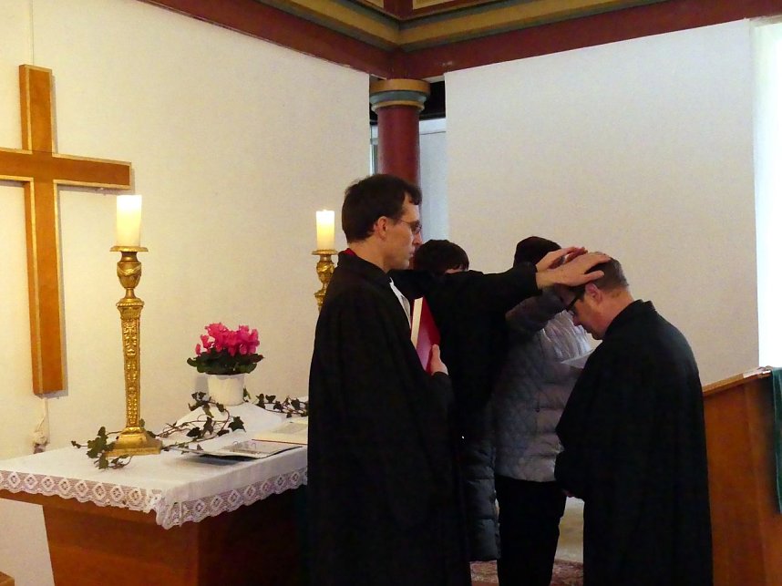 Amtseinf&uuml;hrung von Pfarrer Reims