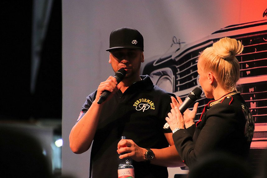 Tuningmesse Erfurt mit Jean Pierre Kraemer aus der Soap Die PS-Profis