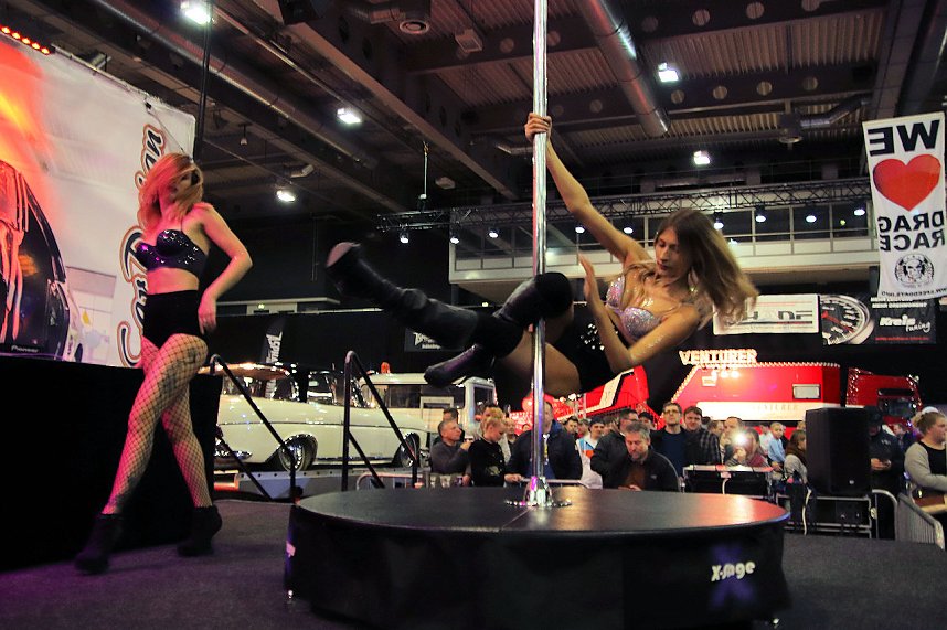 Tuningmesse Erfurt mit Jean Pierre Kraemer aus der Soap Die PS-Profis