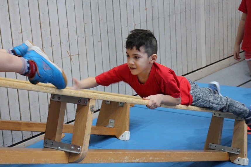 16. Kindergartensporttag in der Wiedigsburghalle Nordhausen