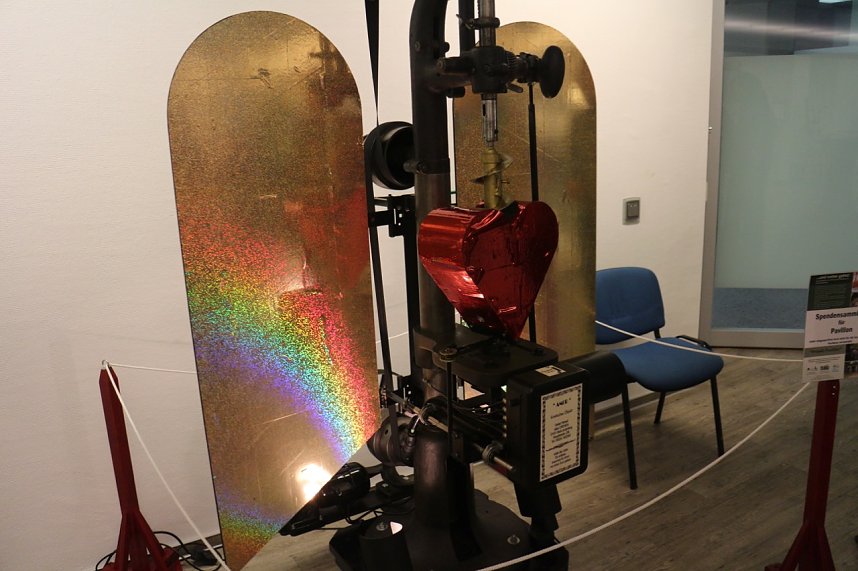 Kinetik-Ausstellung in der Kreissparkasse Nordhausen