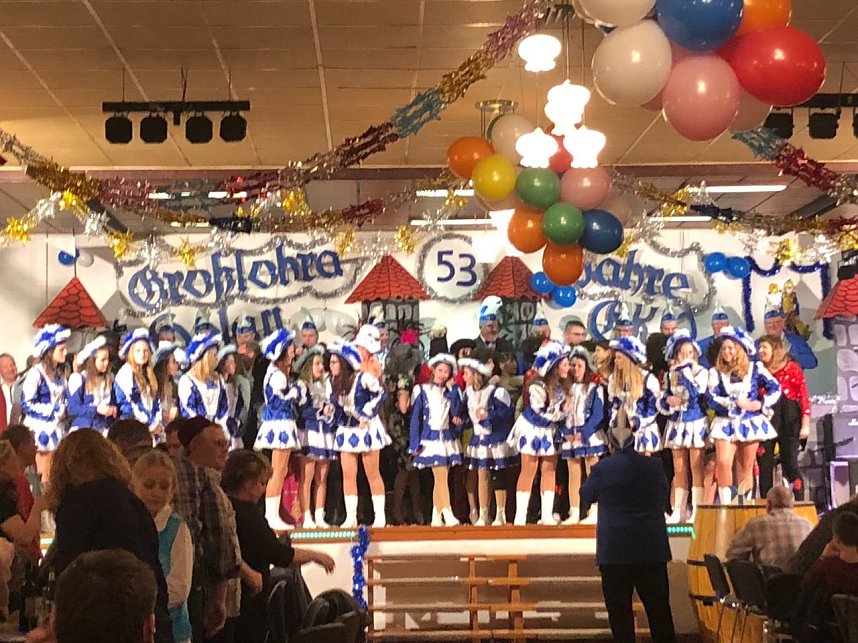 In Gro&szlig;lohra gehen die Karnevalisten in den Endspurt