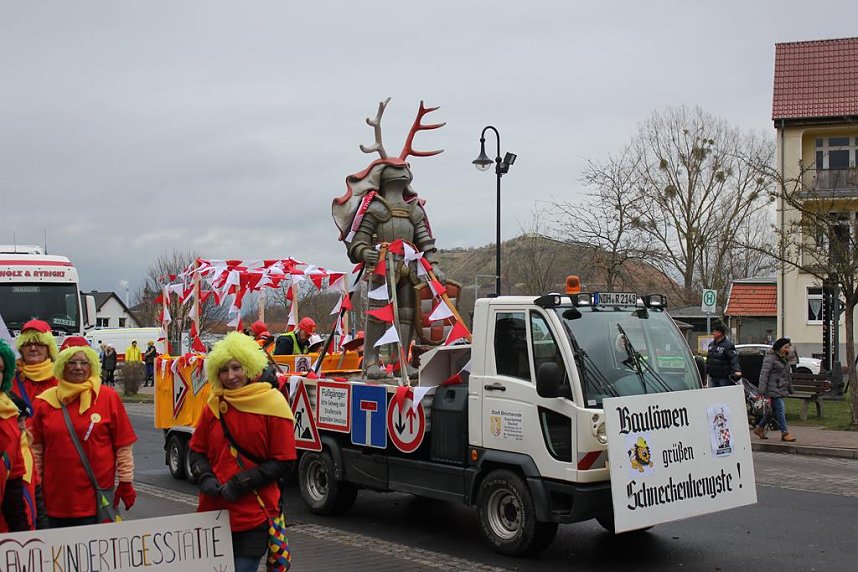 Festumzug war H&ouml;hepunkt in Bleicherode