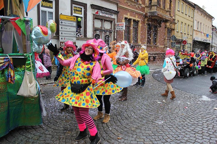 Festumzug war H&ouml;hepunkt in Bleicherode
