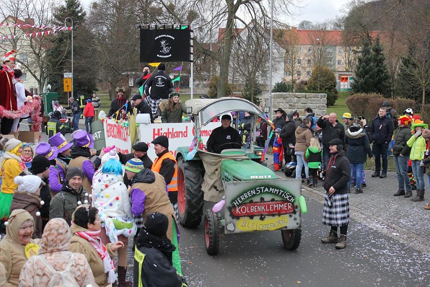 Festumzug war H&ouml;hepunkt in Bleicherode