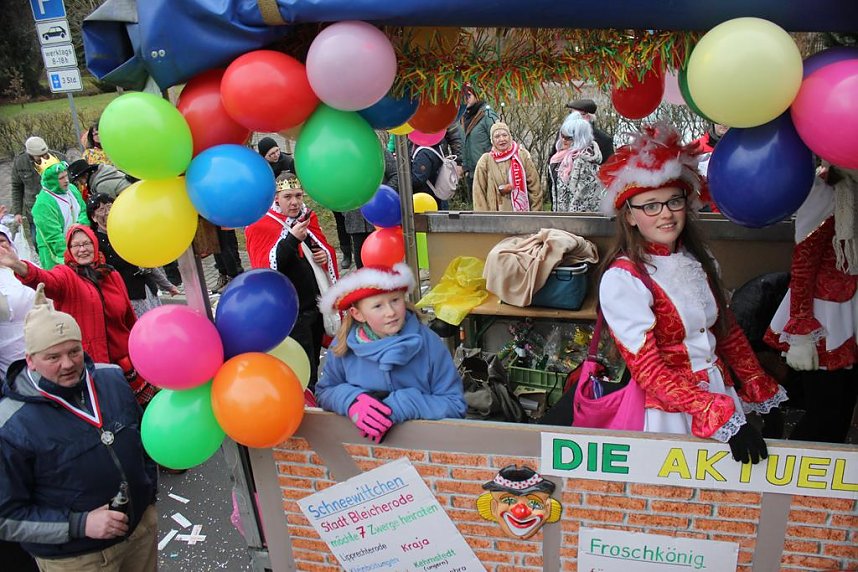 Festumzug war H&ouml;hepunkt in Bleicherode