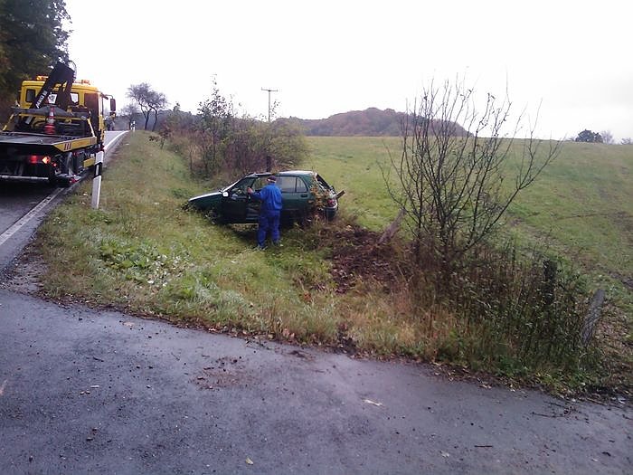 Unfall zwischen Petersdorf und Buchholz