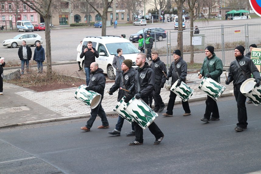 Zwei Demos in Nordhausen