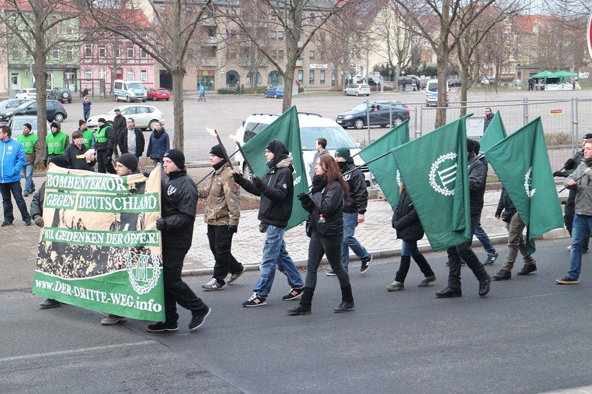 Zwei Demos in Nordhausen