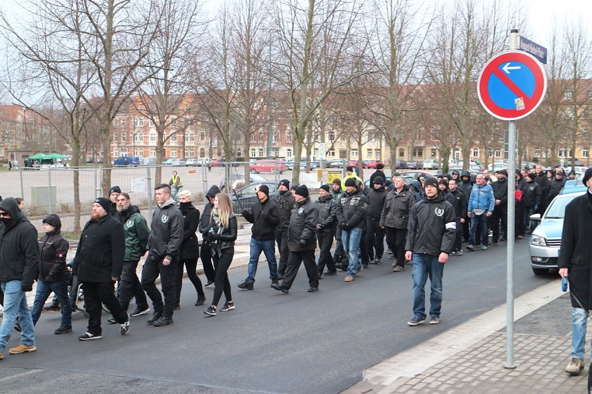 Zwei Demos in Nordhausen