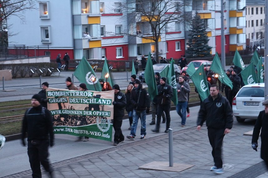 Zwei Demos in Nordhausen