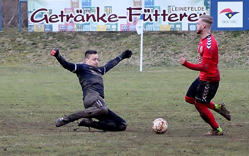 Unentschieden in Bleicherode