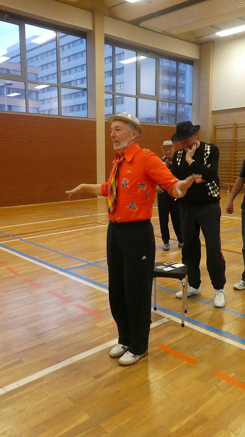 Herzsportgruppe feierte Rosenmontag