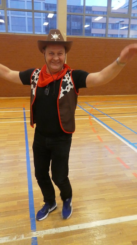 Herzsportgruppe feierte Rosenmontag