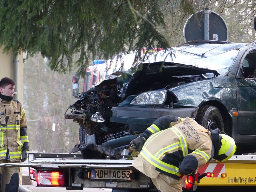 Und hier war dann Endstation