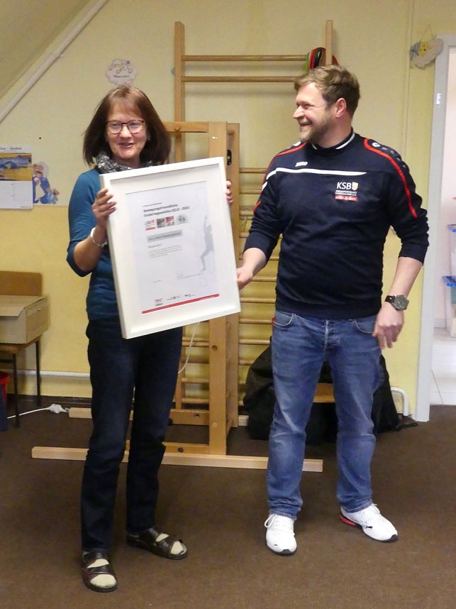 Bewegungsfreundliche Kinderg&auml;rten gek&uuml;hrt