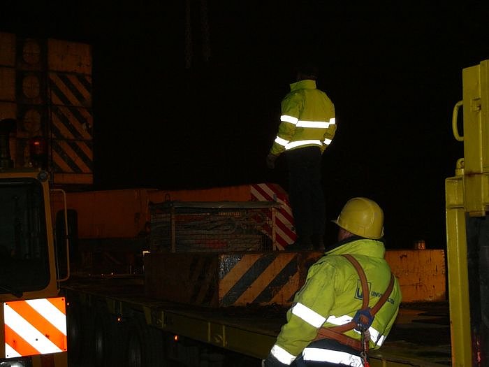 Nachtarbeit zwischen Nordhausen und Werther