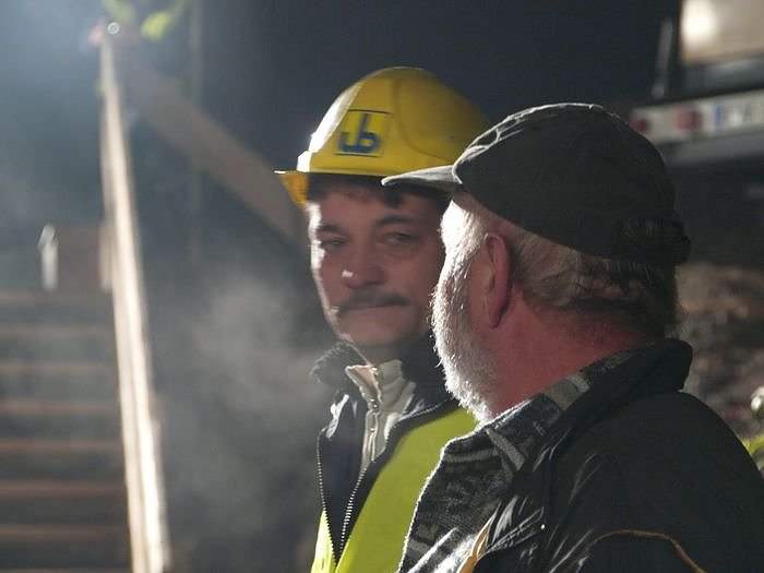 Nachtarbeit zwischen Nordhausen und Werther