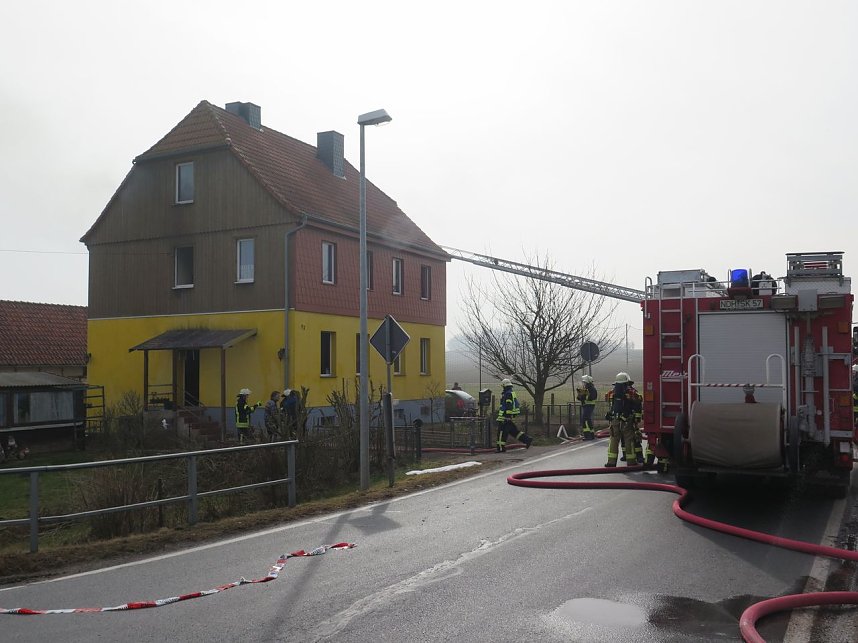 Brand in Liebenrode