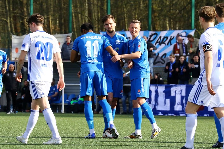 Wacker gewinnt 6:1 gegen Luckenwalde